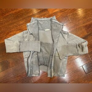 🩶 We The Free Women’s Stone Sweatshirt Jacket